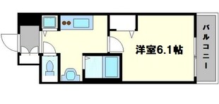 アスヴェル新北野モストの物件間取画像